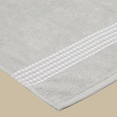 Hectarul - Prosop de baie din bumbac 100%, 50x100 cm, Densitate 460 gr/m², Maisonette Classy, gri deschis